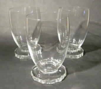 Rene Lalique Lille Water Glass 