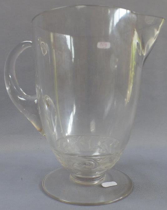 R. Lalique Logelbach Pitcher
