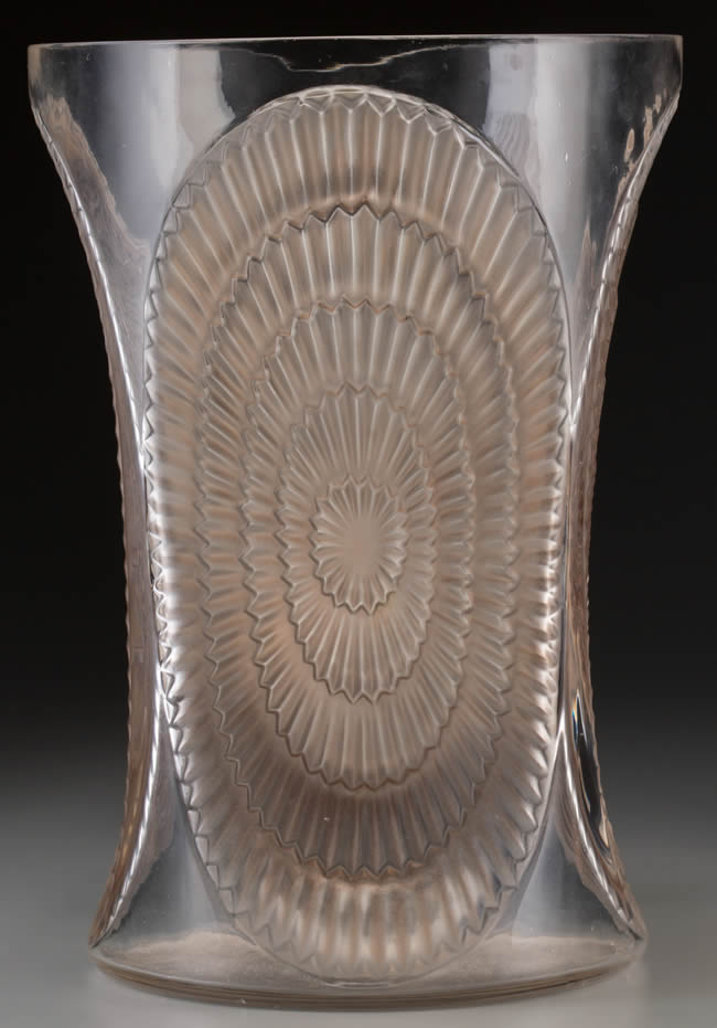 R. Lalique Los Angeles Vase