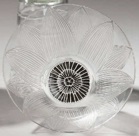 R. Lalique Lotus Bowl