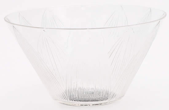 R. Lalique Lotus Bowl