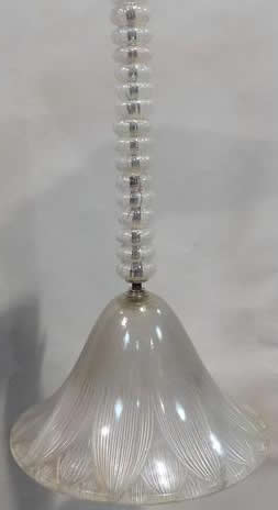R. Lalique Lotus Chandelier