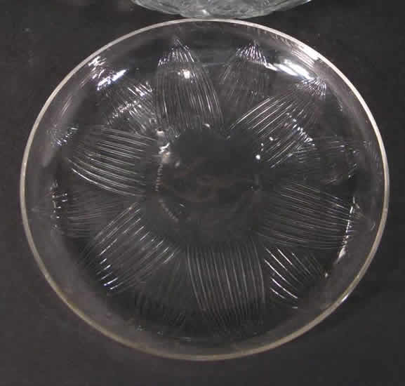 R. Lalique Lotus Plate