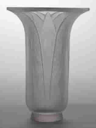 R. Lalique Lotus Vase