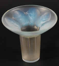 R. Lalique Violettes Vase
