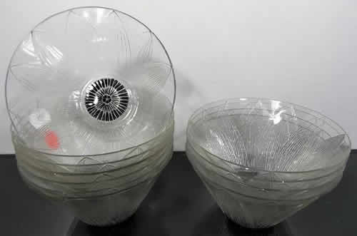 R. Lalique Lotus Tableware