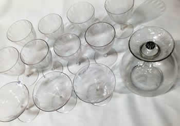 R. Lalique Lotus Tableware