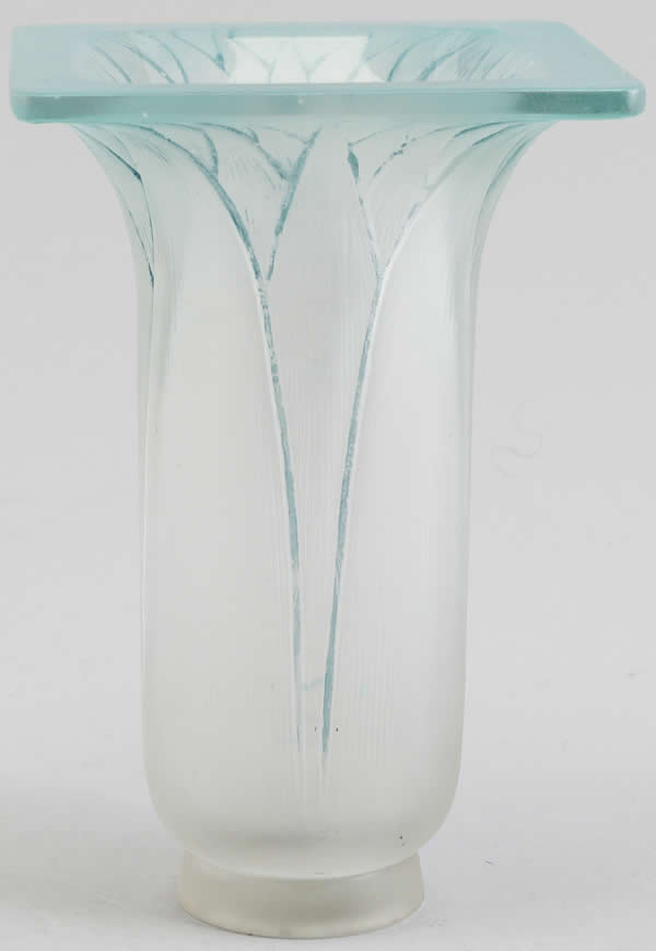R. Lalique Lotus Vase