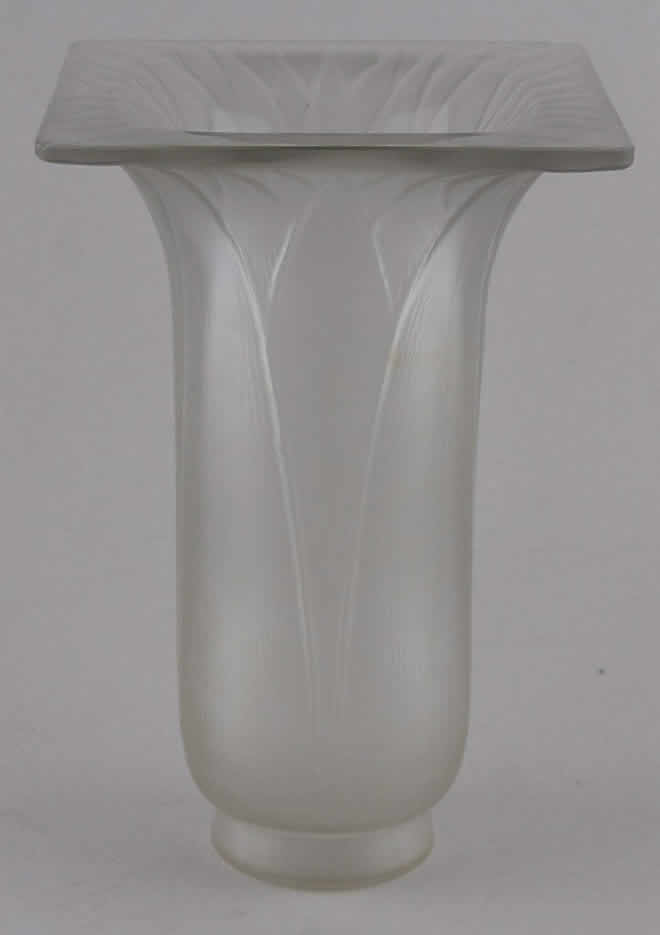 R. Lalique Lotus Vase