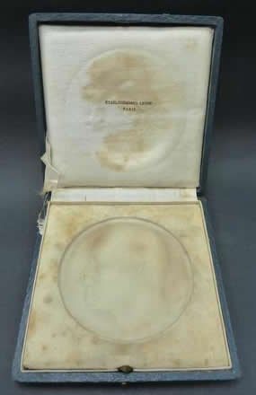 R. Lalique Louis Pasteur Medallion