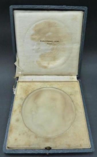 R. Lalique Louis Pasteur Medallion