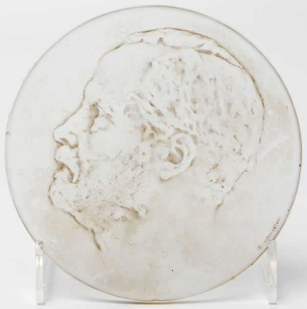R. Lalique Pasteur Medallion