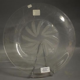 Rene Lalique Lucerne Plate 