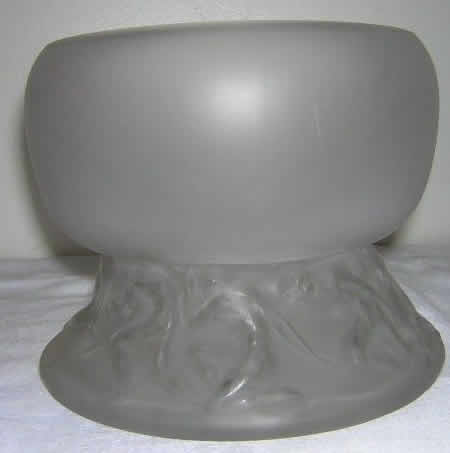 R. Lalique Lutteurs Vase