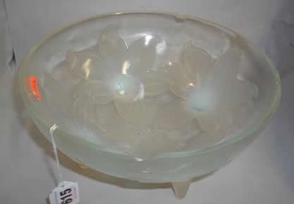 R. Lalique Lys Bowl