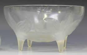 R. Lalique Lys Bowl
