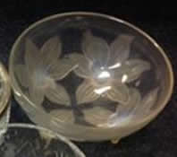R. Lalique Lys Bowl