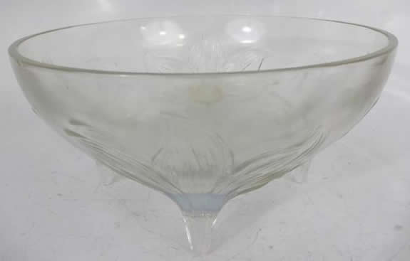 R. Lalique Lys Bowl