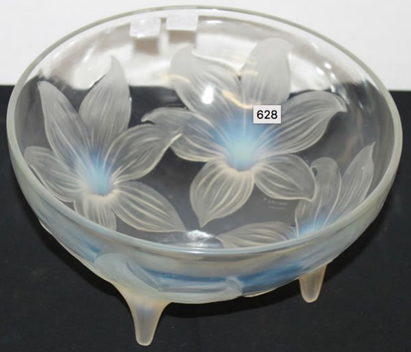 R. Lalique Lys Bowl