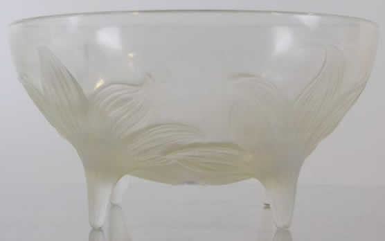 R. Lalique Lys Bowl