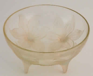 R. Lalique Lys Bowl