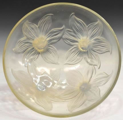 R. Lalique Lys Bowl