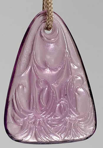R. Lalique Lys Pendant