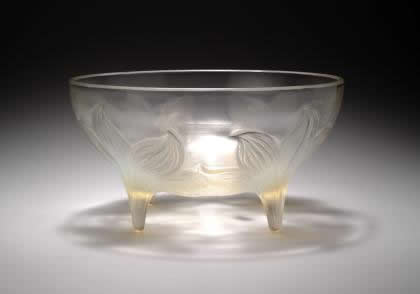 R. Lalique Lys Bowl