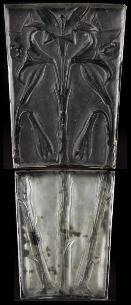 R. Lalique Lys Architectural Panel