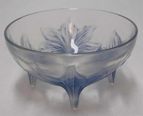 R. Lalique Lys Bowl