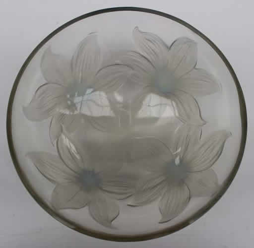R. Lalique Lys Bowl