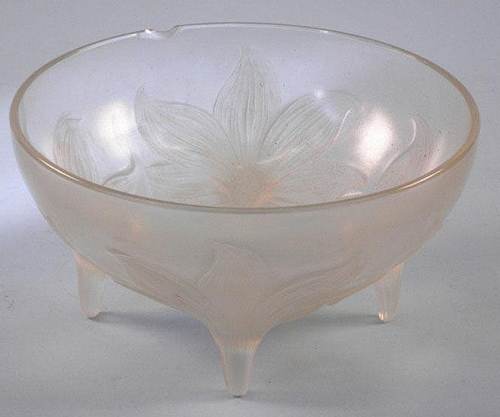 R. Lalique Lys Bowl
