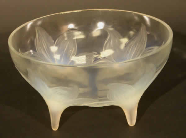 R. Lalique Lys Bowl