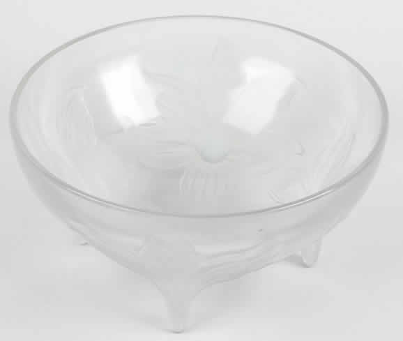 R. Lalique Lys Bowl