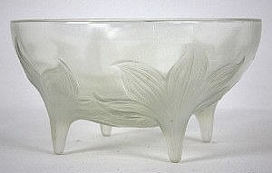 R. Lalique Lys Bowl