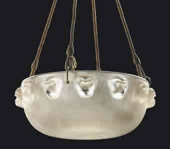 R. Lalique Madagascar Plafonnier