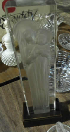R. Lalique Madonna Statue