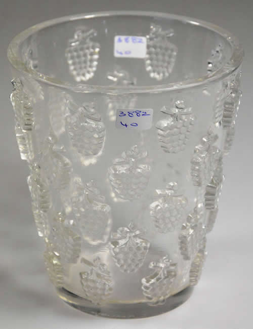 R. Lalique Malaga Vase