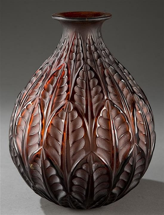R. Lalique Malesherbes Vase