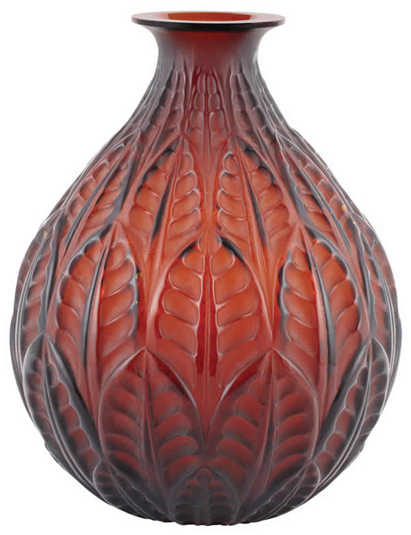 R. Lalique Malesherbes Vase