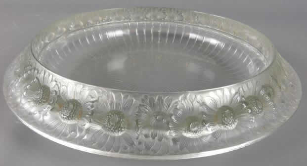 Rene Lalique Marguerites Bowl 