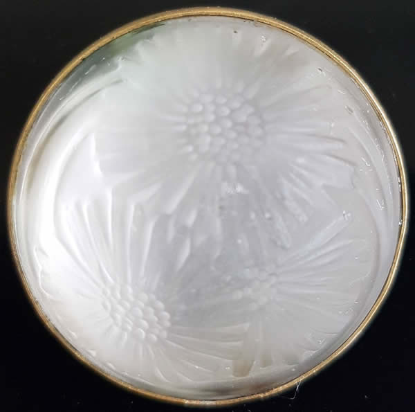 Rene Lalique Cabochon Marguerites Brooch 