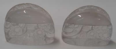 R. Lalique Marguerites Card Holder