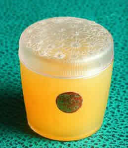 R. Lalique Marguerites-2 Creme Pot