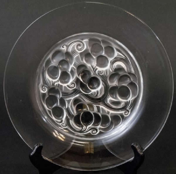 Rene Lalique Marienthal Assiette 