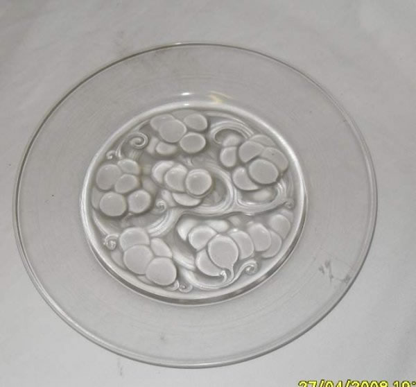 R. Lalique Marienthal Plate