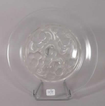 Rene Lalique Marienthal Plate 