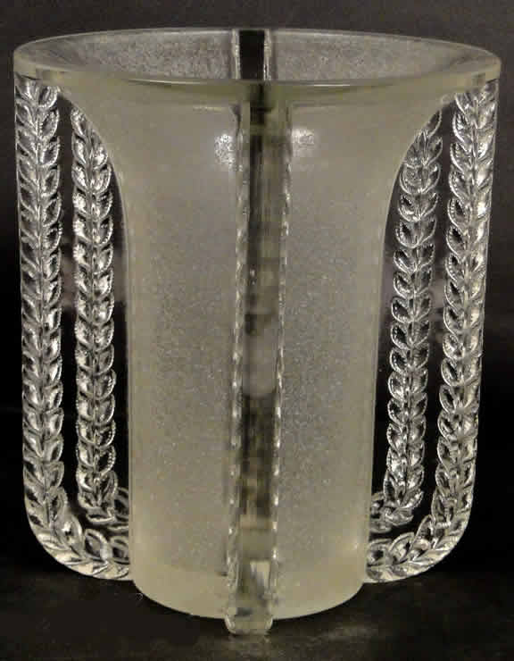 R. Lalique Marignane Vase