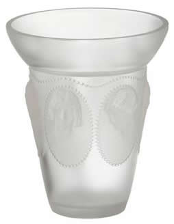 R. Lalique Medaillons Vase