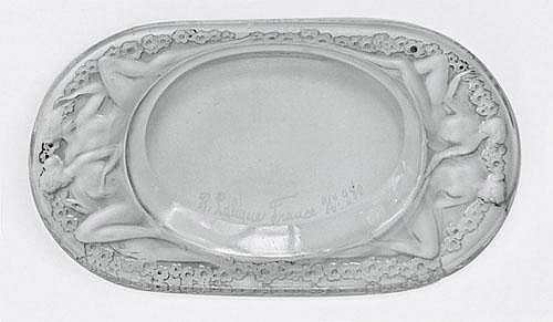 R. Lalique Medici Ashtray